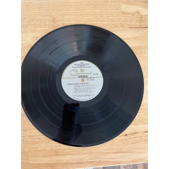 Command Stereo Check Out Vinyl Album CSC-100 Vintage Record - Picture 3 of 5